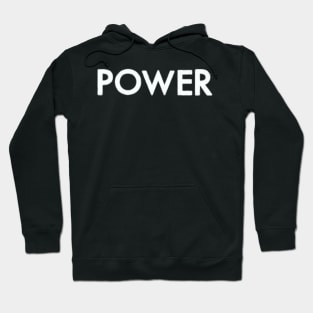 power (white) Hoodie